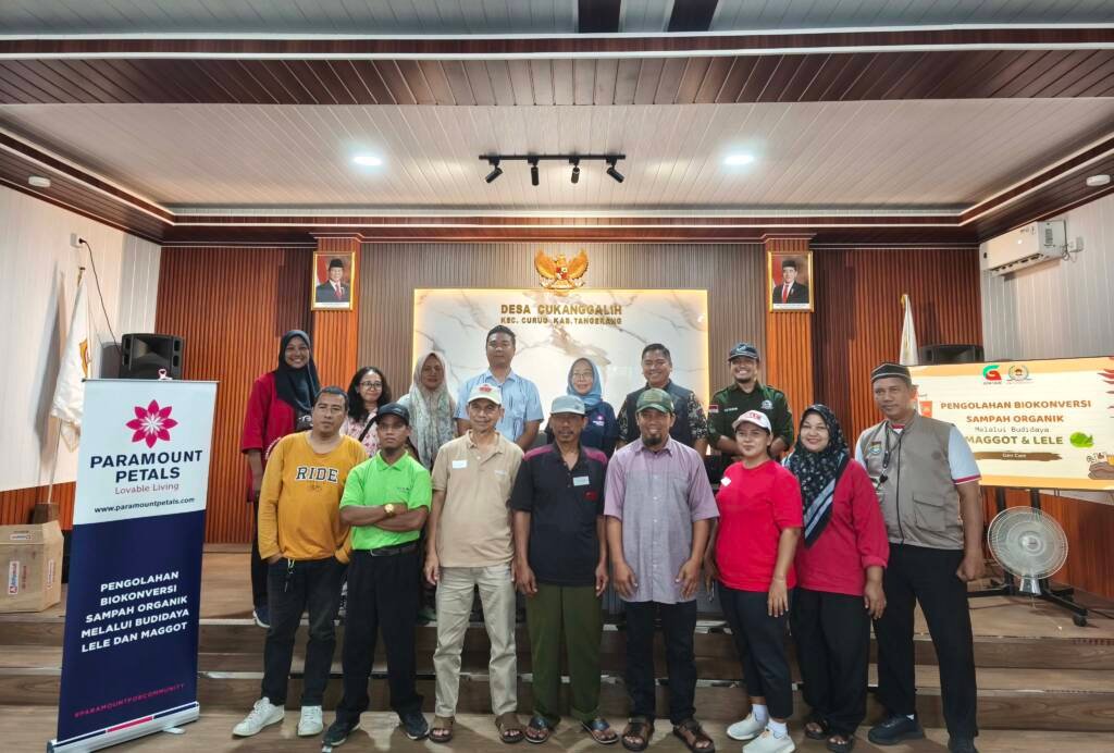 csr paramount patals, pengolahan biokonversi sampah organik, program KURASAKI, pengolahan sampah, daur ulang sampah,