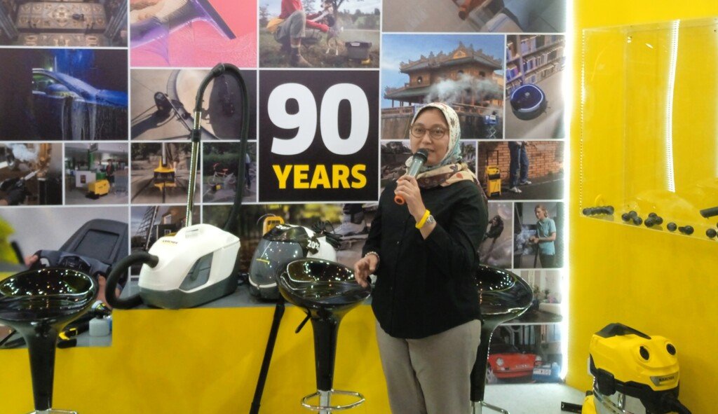 karcher, mesin pressure washer k silent technology, alat pembersih rumah