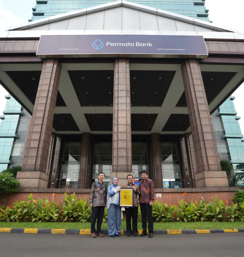gedung permata bank bintaro, greenship existing building, gedung ramah lingkungan