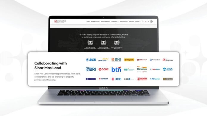 website sinar mas land