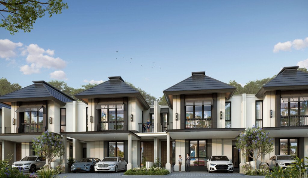 klaster averon di kota wisata cibubur, sinar mas land, rumah di cibubur