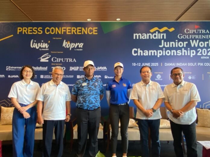 mcgjwc 2025, turnamen golf internasional, ciputra group, bank mandiri