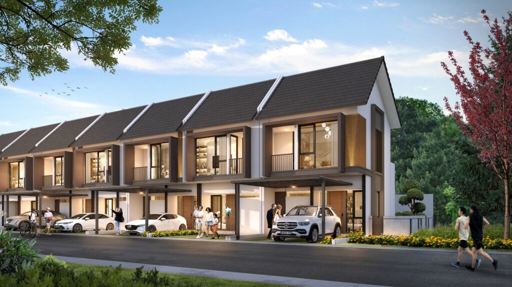 rumah tipe nismara aksara homes, rumah dekat stasiun mrt, ciputat tangsel, promo jual rumah