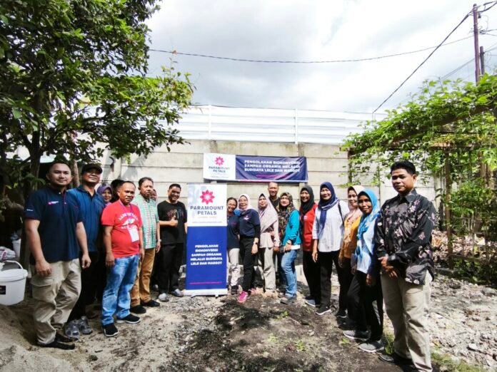Pengolahan Biokonversi Sampah Organik Melalui Budidaya Maggot dan Lele, csr paramount petals