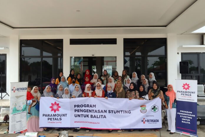 csr paramount petals, program donat canting, pengentasan stunting