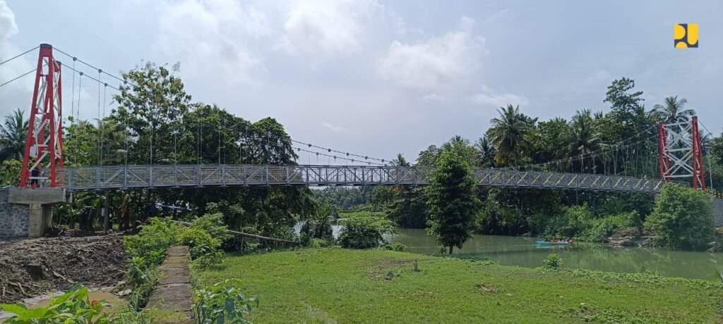 pembangunan 63 jembatan gantung di 2026, infrastruktur
