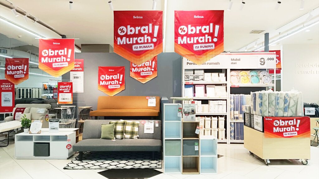 diskon furnitur, toko selma, promo interior