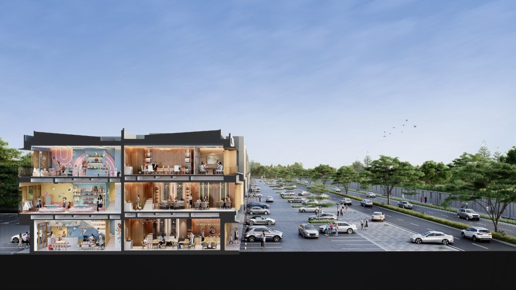 the exquis lifestyle park, ruko terbaru di bsd city, investasi properti