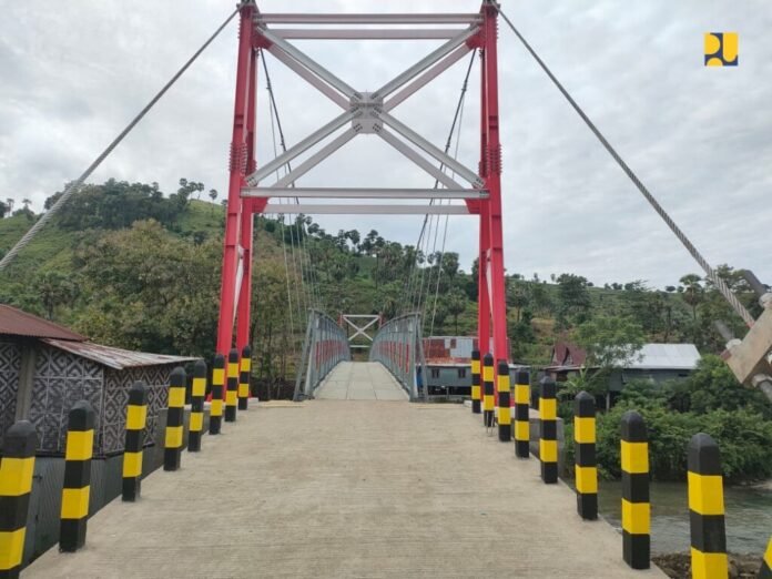 kementerian pu, 63 jembatan gantung tahun 2026.