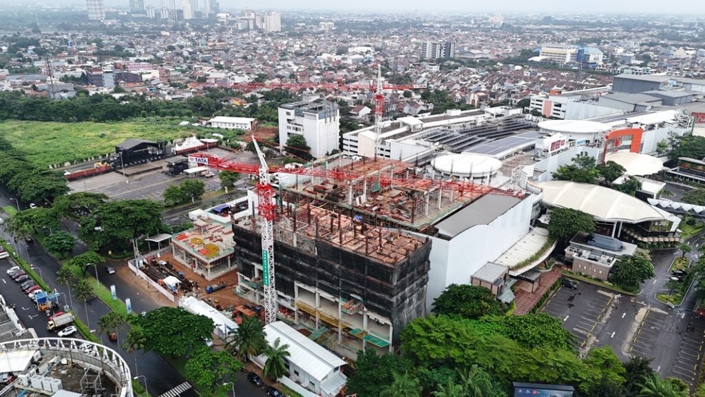 topping off harris hotel serpong, summarecon serpong,