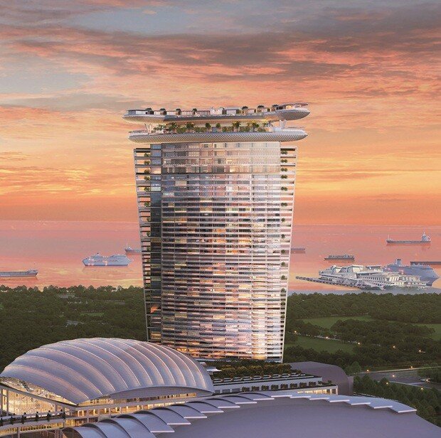 las vegas sands, marina bay sands singapura,