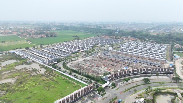 metland cikarang-progres progres metland cikarang, cluster derora tahap 2