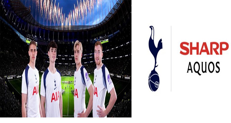 sharp aquos dan tottenham hotspur,
