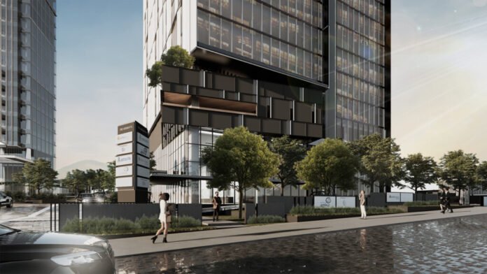 gedung perkantoran arumaya financial center, the arumaya, astra property