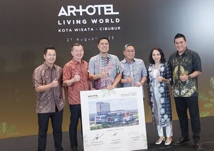 Peresmian ARTOTEL Living World Cibubur oleh Kawan Lama Group, Sinar Mas Land, dan Artotel Group pada 21 Agustus 2025