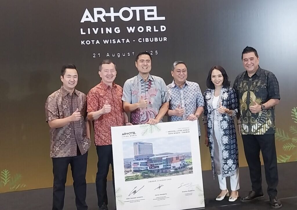 Peresmian ARTOTEL Living World Cibubur oleh Kawan Lama Group, Sinar Mas Land, dan Artotel Group pada 21 Agustus 2025