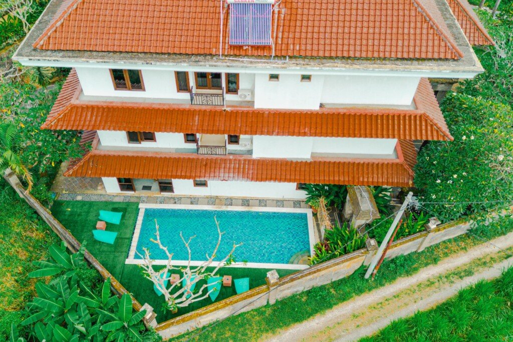 Pemandangan Starloka Saba Bali Hotel di Gianyar dengan konsep digitalisasi ecommerceloka
