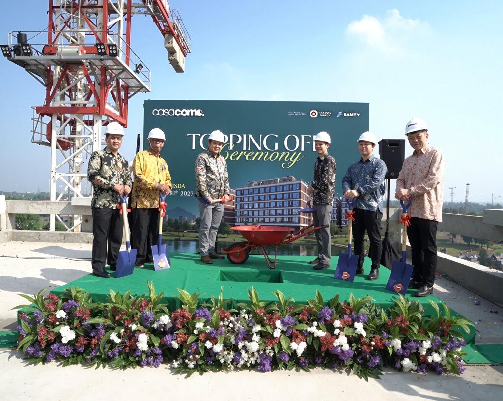 topping off casacomo shila at sawangan, hunian low-rise