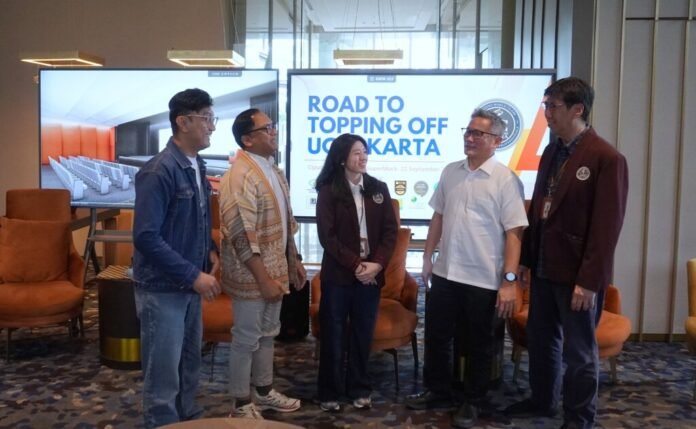 Acara Road to Topping Off Universitas Ciputra Jakarta (UC Jakarta) di Marketing Gallery Ciputra International