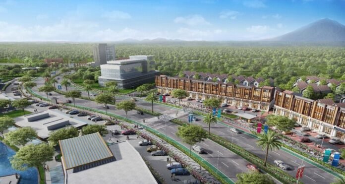 ruko-dharmawangsa-metland-kertajati-investasi-properti-majalengka Ruko Dharmawangsa Metland Kertajati di boulevard utama kawasan hunian modern Majalengka