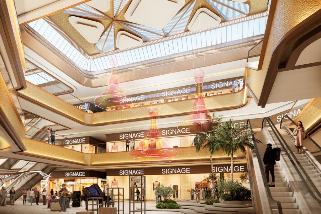 Desain interior modern Hudson Square Gading Serpong, pusat gaya hidup terbaru dari Paramount Land.