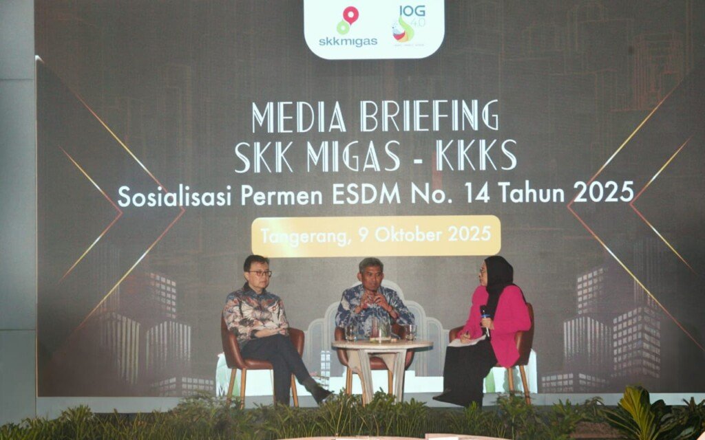 Sosialisasi Permen ESDM 14 2025 optimalisasi sumur masyarakat oleh SKK Migas dan KKKS Pertamina Hulu Energi di Jakarta.