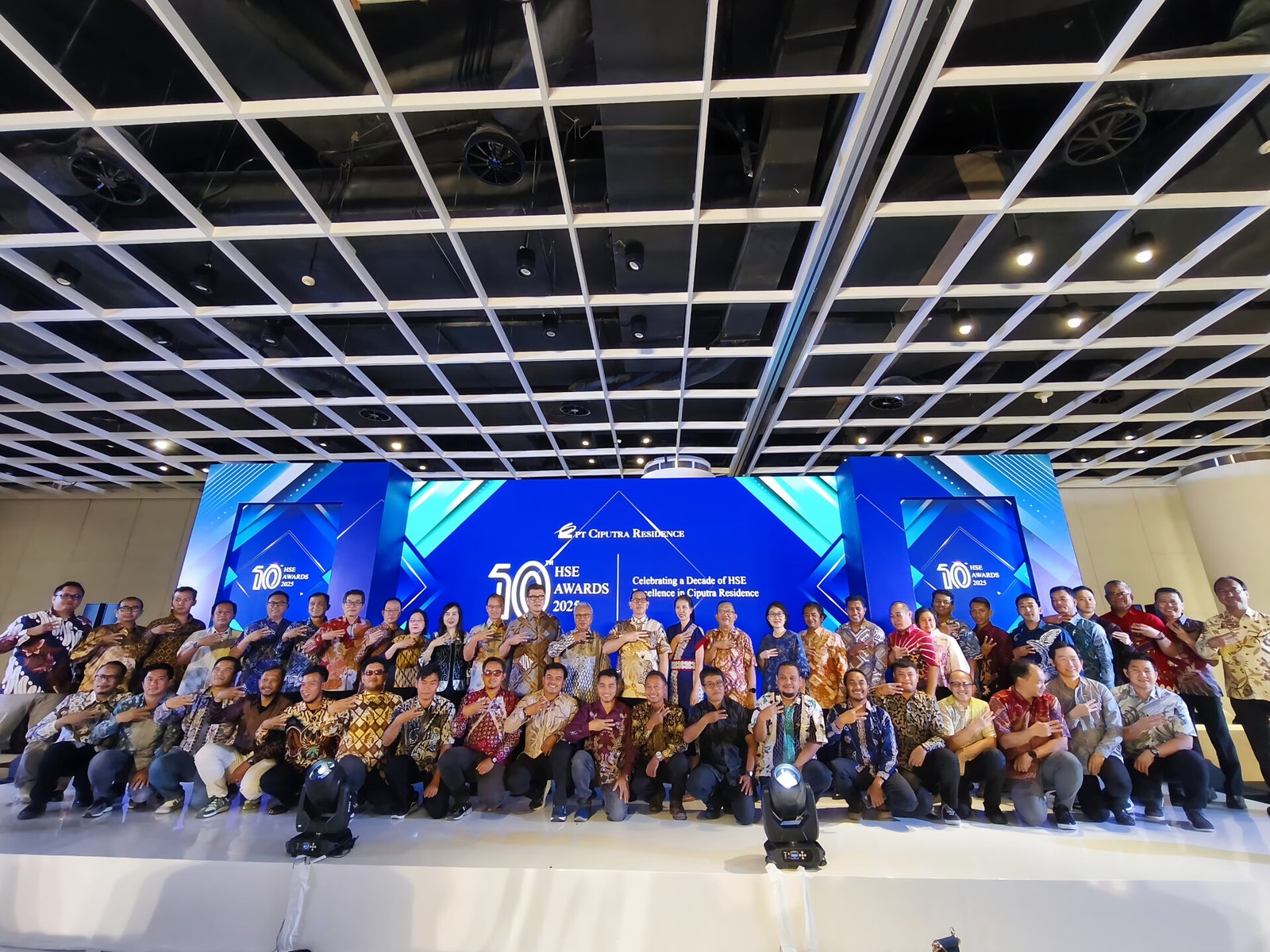 penerima penghargaan HSE Awards 2025 ciputra residence
