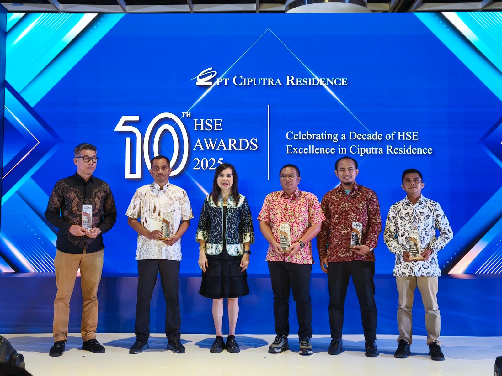 penerima penghargaan HSE Awards 2025 dari Ciputra Residence