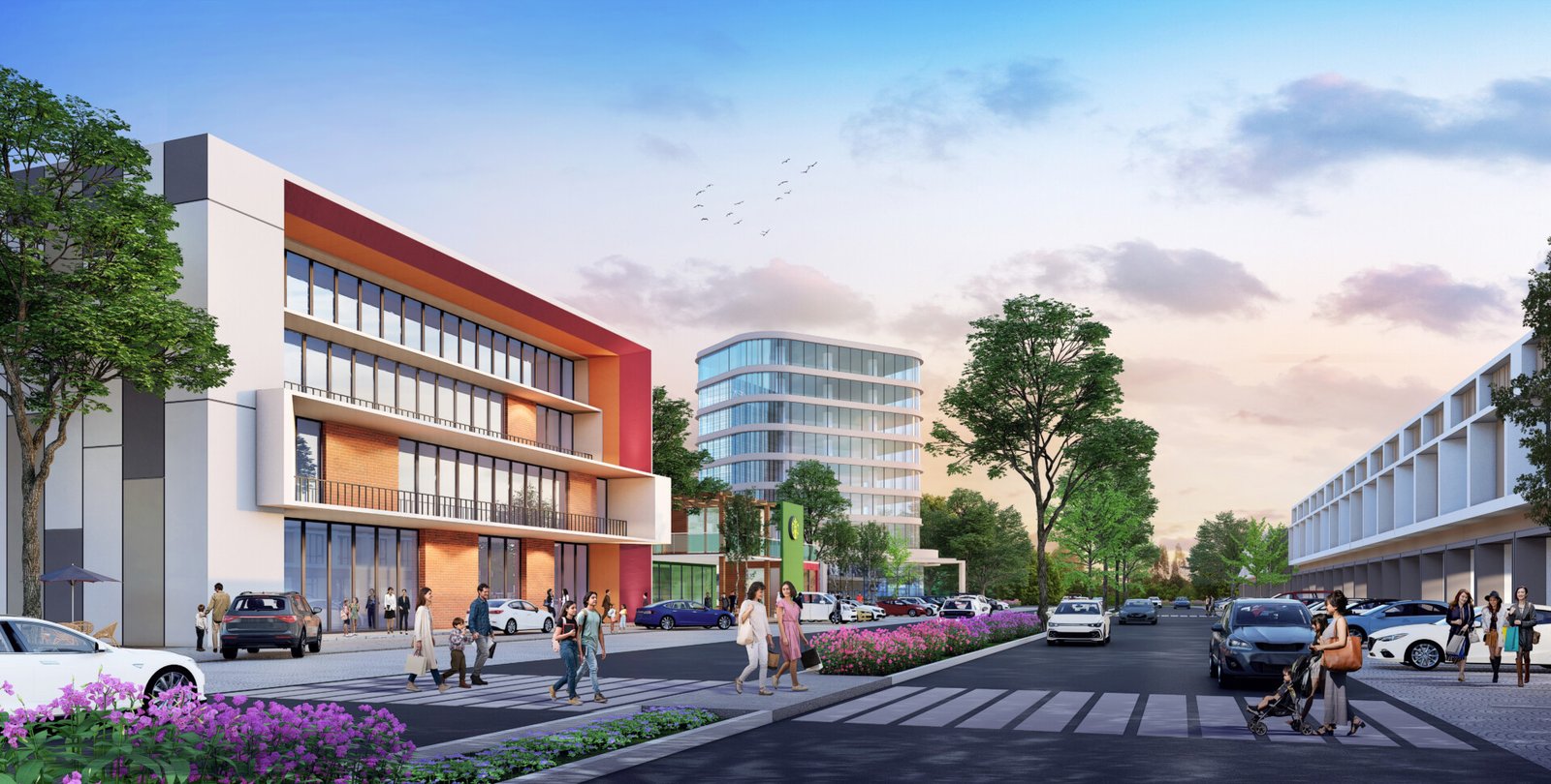 Kawasan komersial Anandaya Home Resort