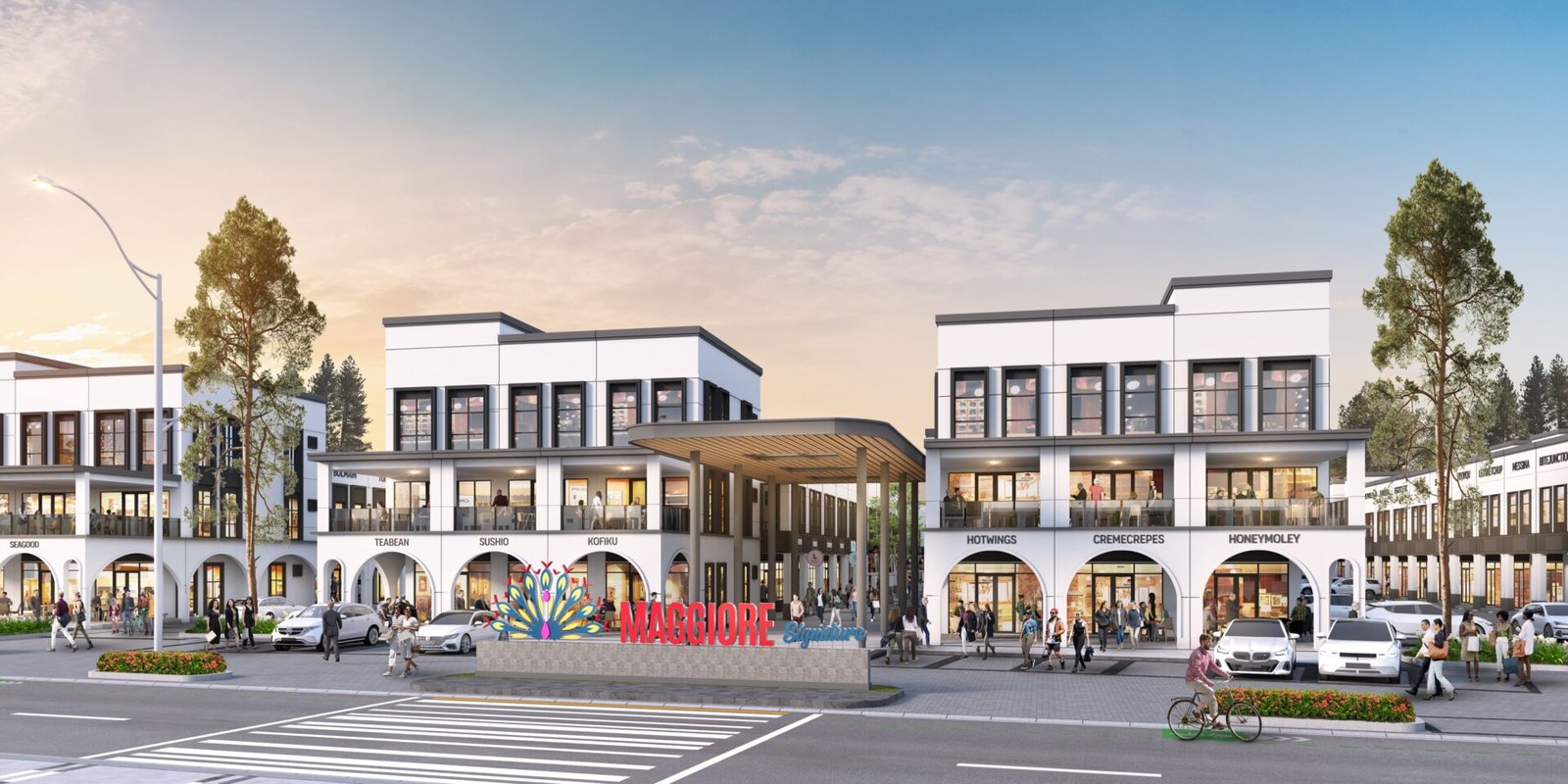 area komersial Maggiore Signature East