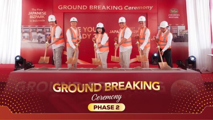 groundbreaking Jababeka Bizpark Phase 2