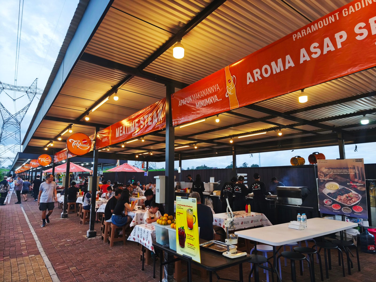 kuliner di Paramount Gading Serpong Taman Rasa