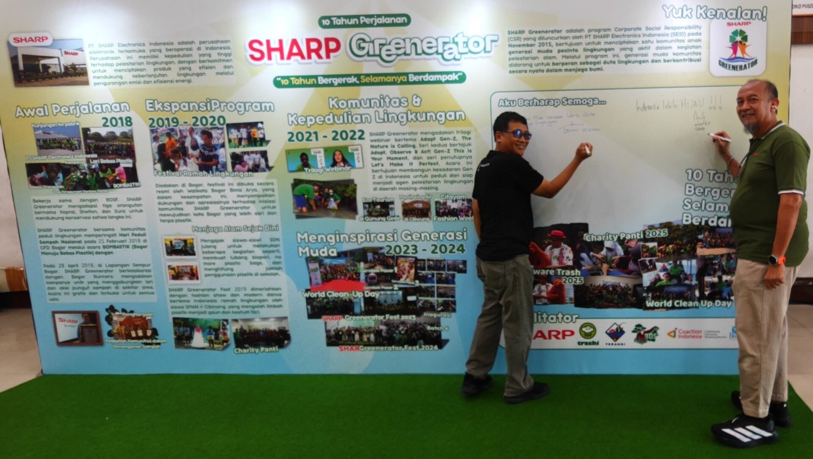 Sharp Greenerator 10 Tahun