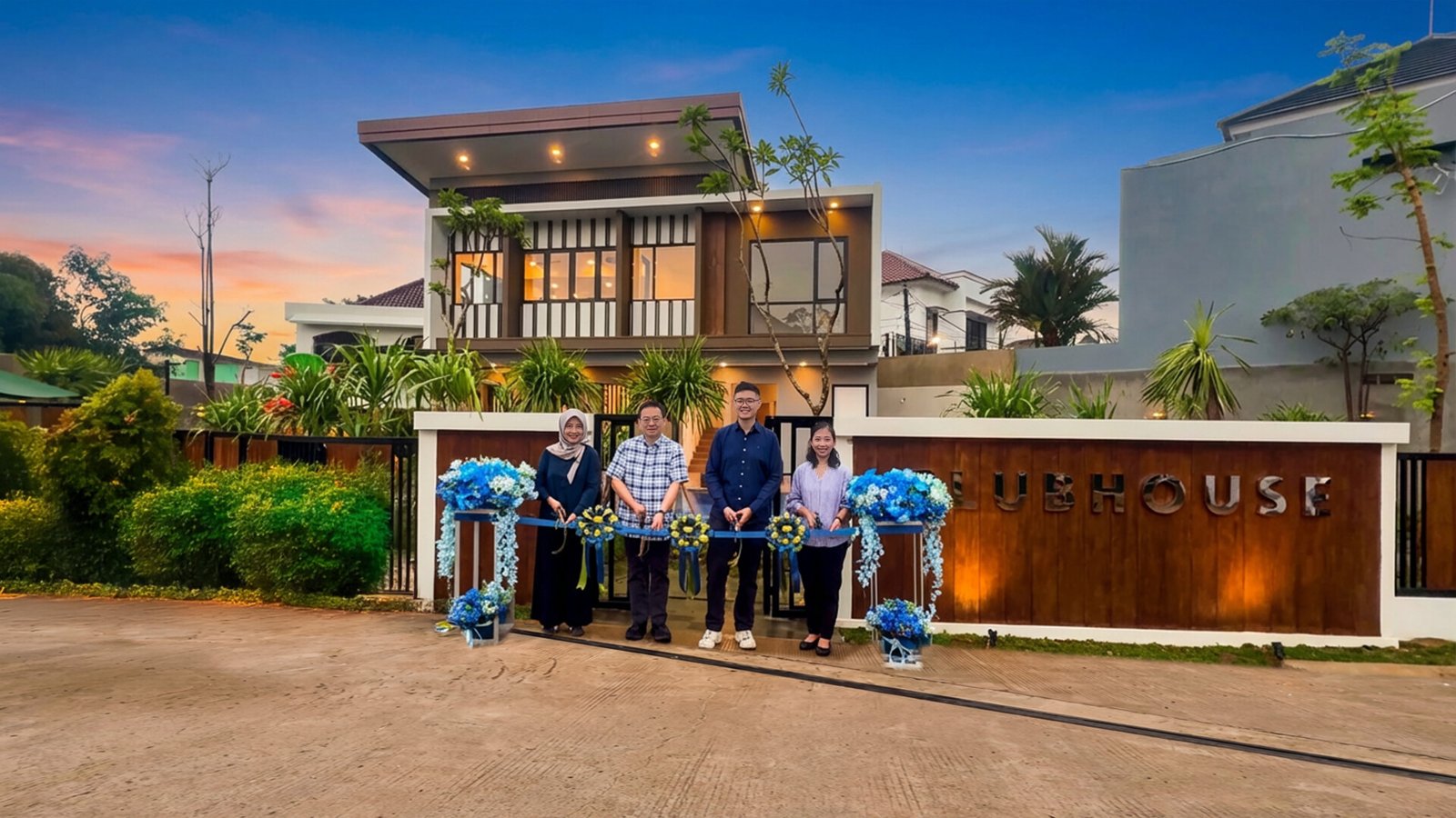 Peresmian Aksara Clubhouse