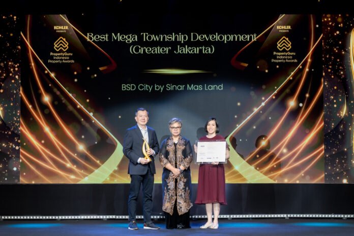 sinar-mas-land-bsd-city-best-mega-township-development-propertyguru-indonesia-property-awards-2025 Sinar Mas Land menerima penghargaan Best Mega Township Development