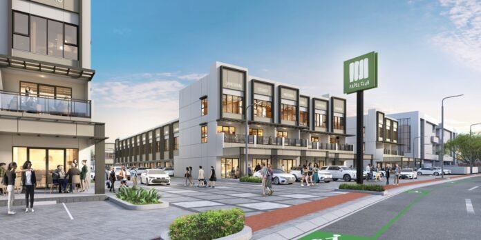 Suasana kawasan Indica Grande Paramount Petals