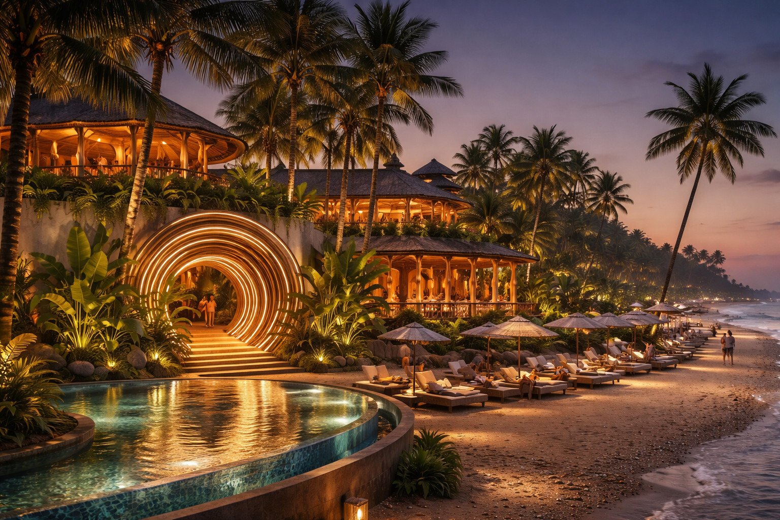 Ilustrasi Zumana Beach Club Bali