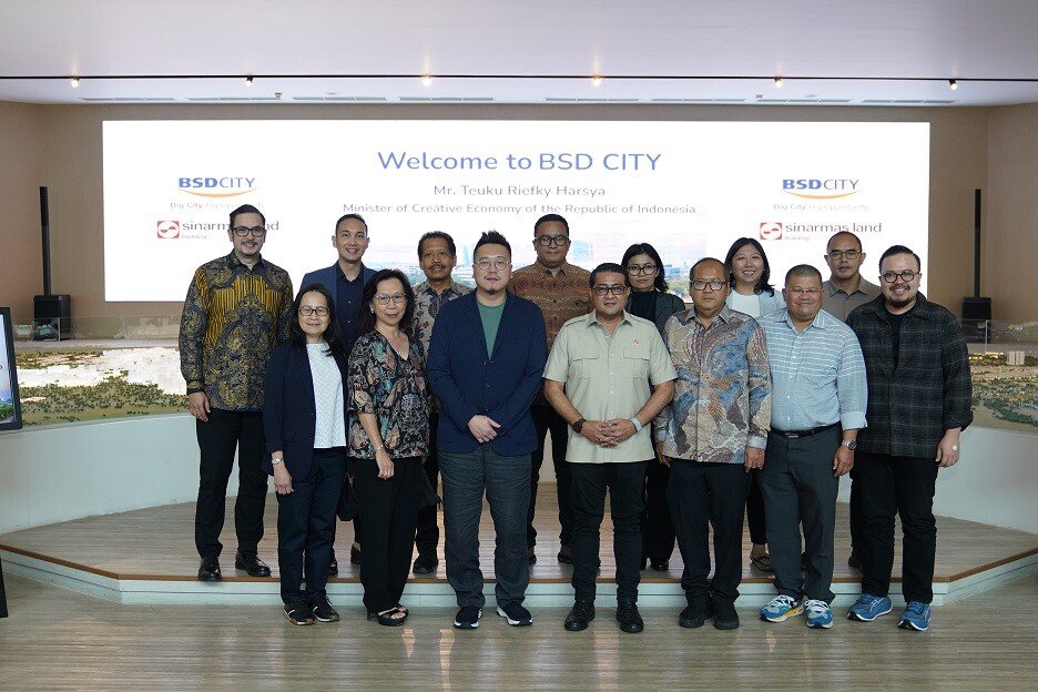 direksi Sinar Mas Land di KEK ETKI Banten