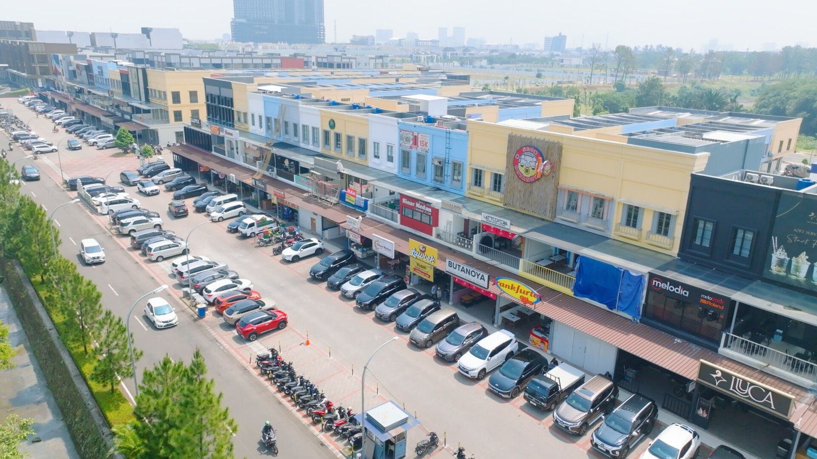 aktivitas bisnis kawasan maggiore gading serpong