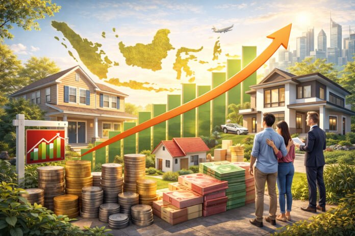 harga-rumah-seken-2026-stabil-propertiterkini pergerakan grafik naik harga rumah seken