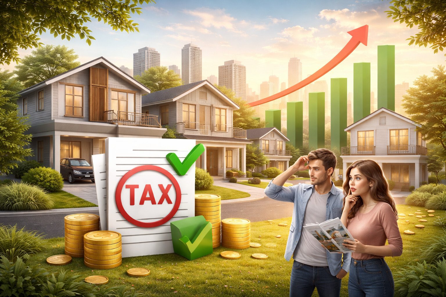 pasangan calon pembeli di tengah kebijakan PPN DTP 100% 2026