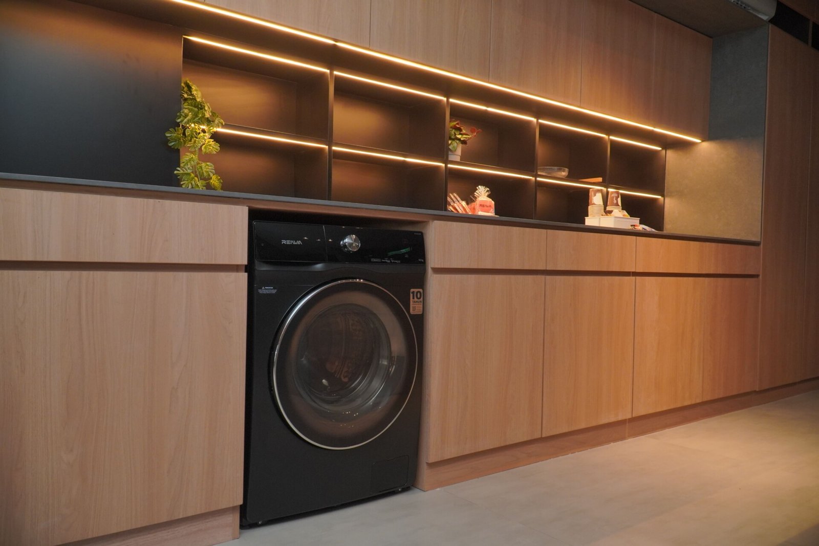 Mesin cuci REIWA dengan fitur Real Capacity