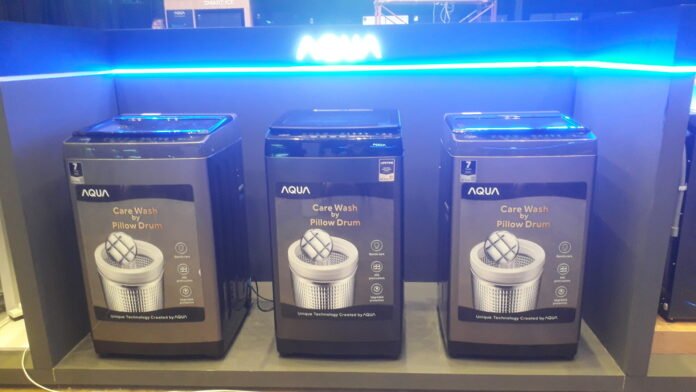 mesin cuci AQUA Elektronik