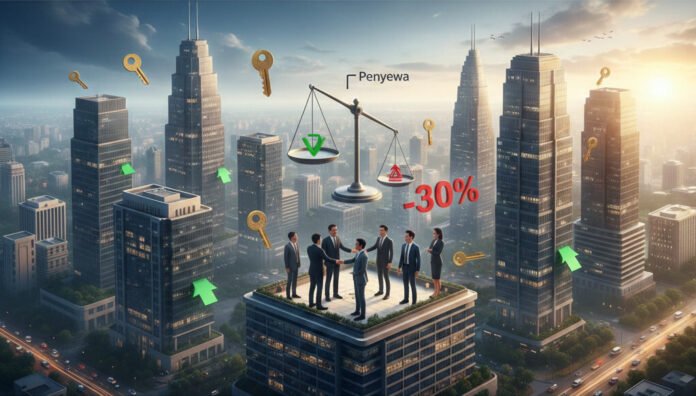 pasar perkantoran Jakarta 2026