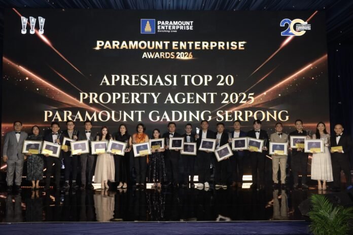 Peraih penghargaan Top 20 Property Agent 2025