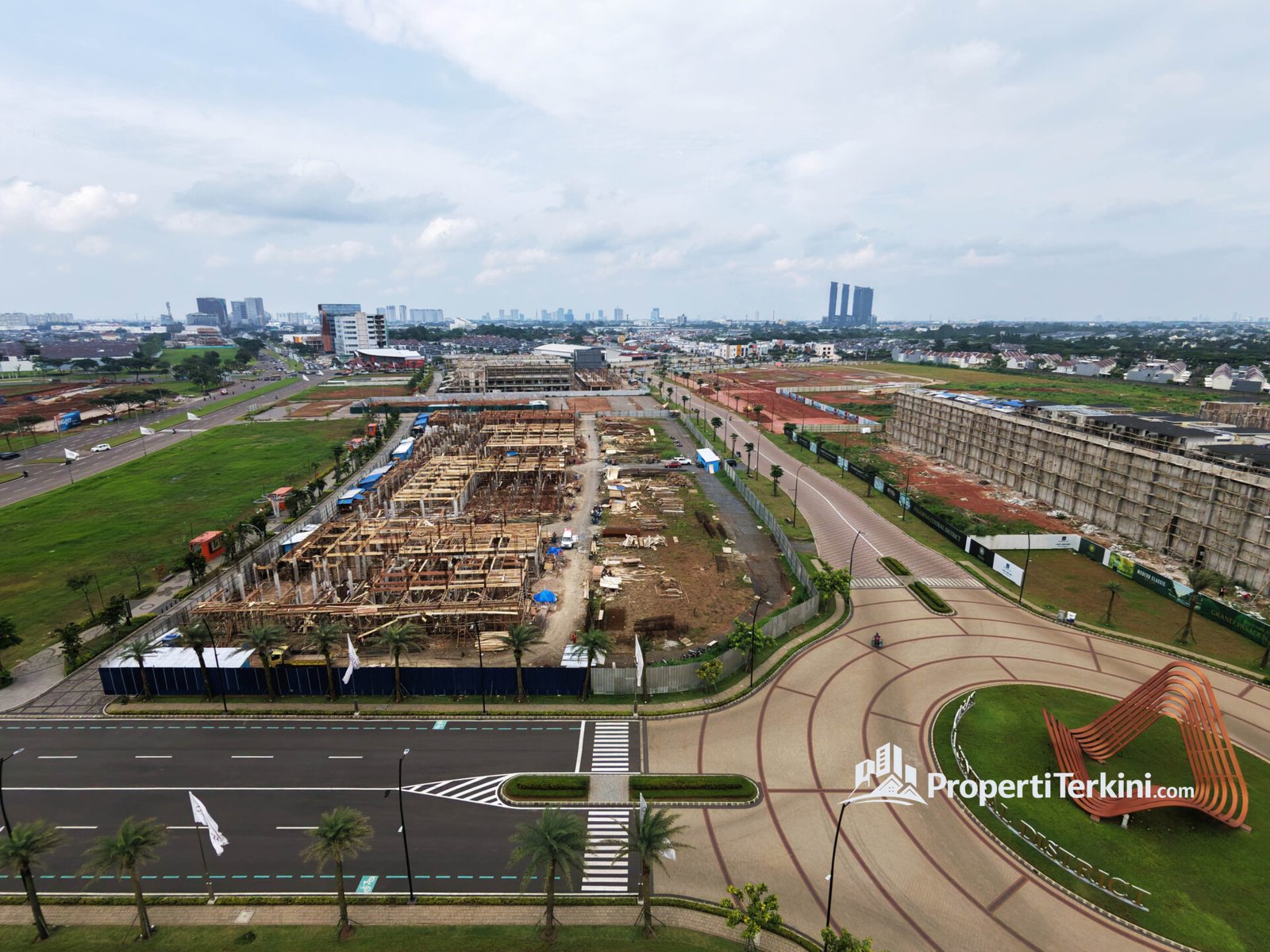 Progres pembangunan Pasadena Central District Gading Serpong dukung target Paramount Land bidik Rp5,5 triliun di 2026