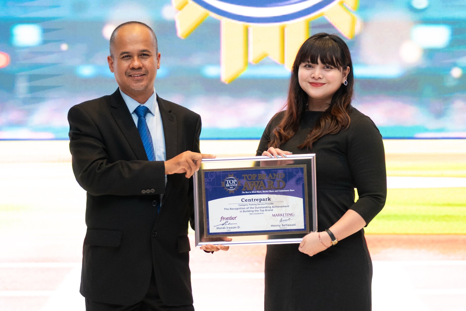 centrepark-top-brand-award-2026-parkir-digital-indonesia Centrepark menerima Top Brand Award 2026