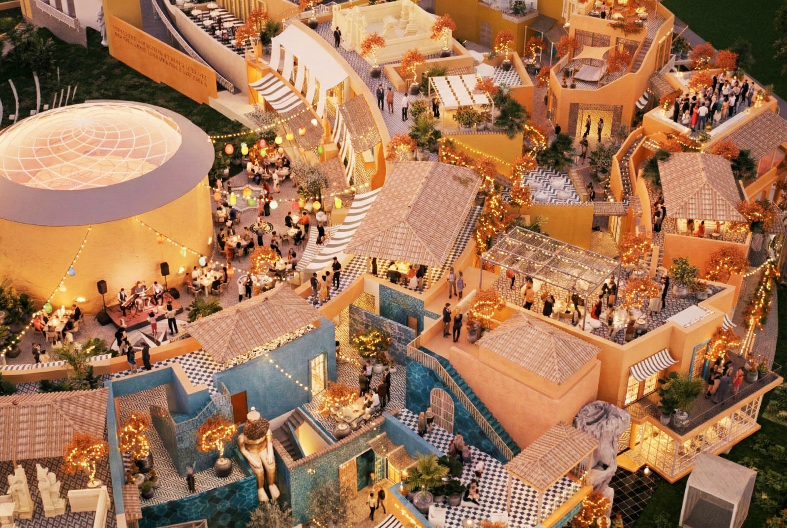 distrik kuliner Sutala di Nuanu Bali