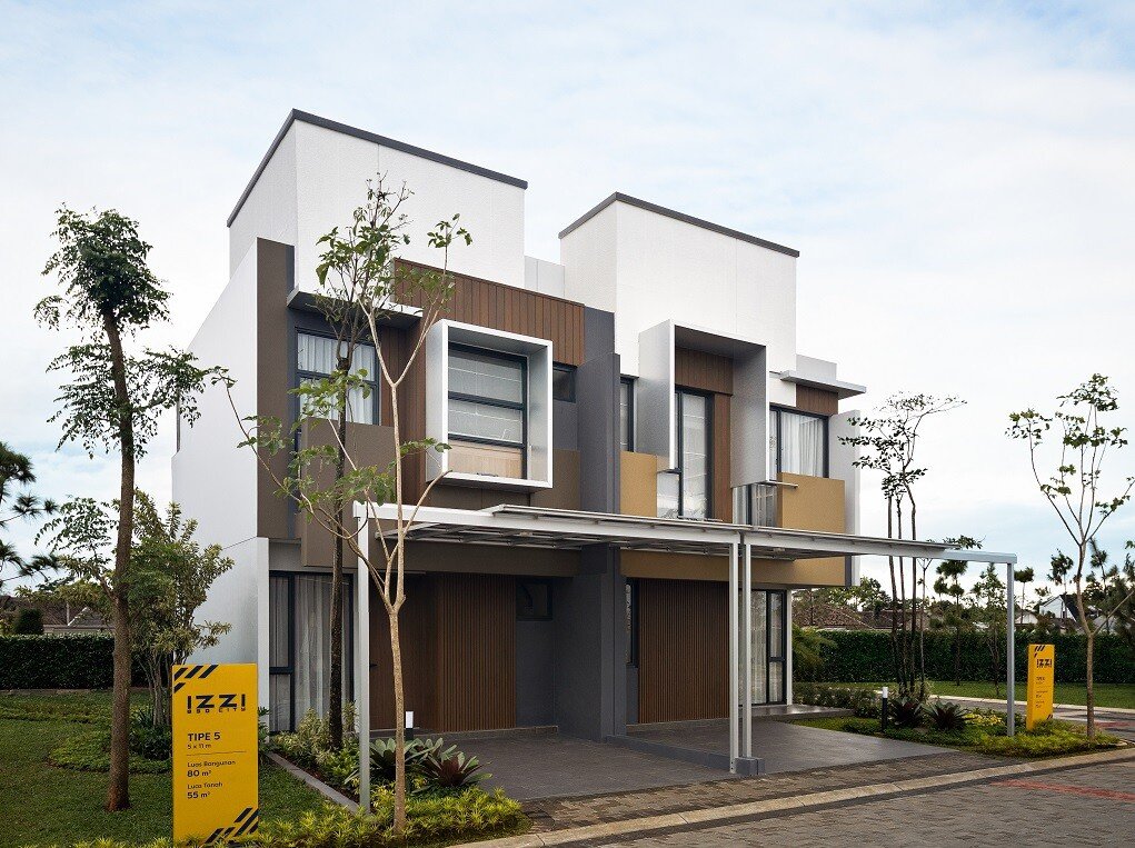 Rumah modern IZZI BSD City