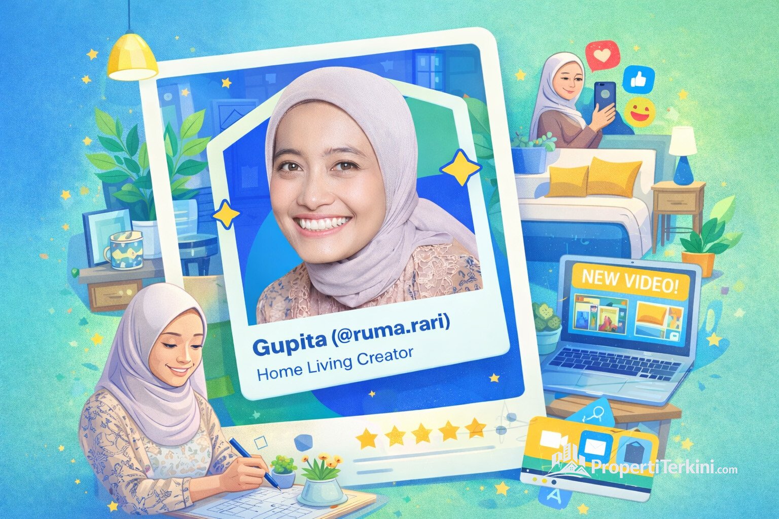 gupita ruma rari mengenai tips kpr rumah seken